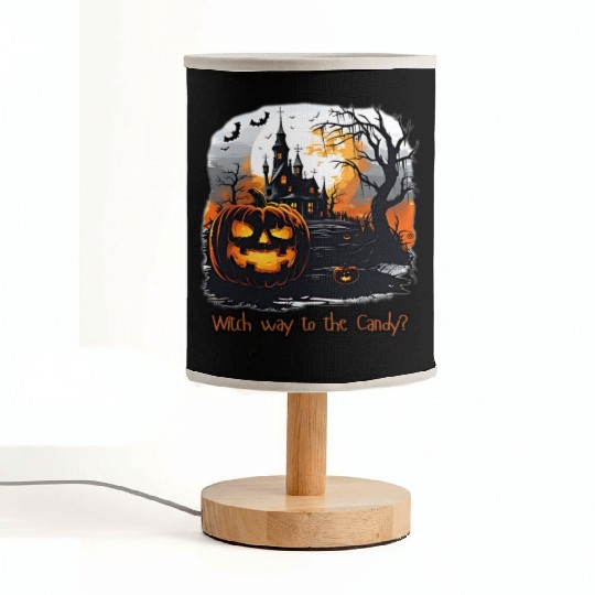 Witch way to the Candy Fabric Lamps