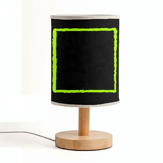 100 % Percent Rock Heavy Metal Music Text Logo Fabric Lamps