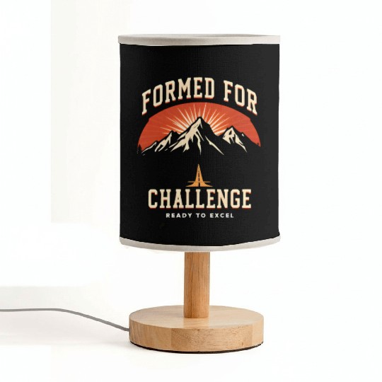 Formed FOR Challenge, Ready To Excel Fabric Lamps