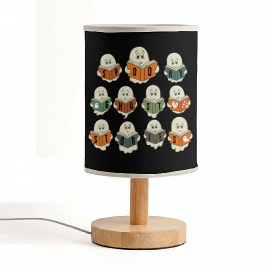 Spooky Stories Book Club - Happy Halloween Fabric Lamps