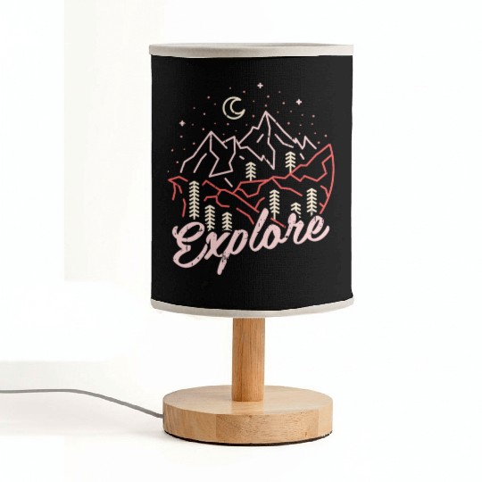 Wanderlust Fabric Lamps