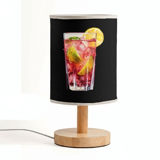 Citrus Berry Cocktail Fabric Lamps