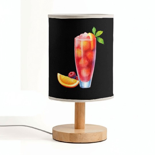 Berry Citrus Cocktail Fabric Lamps