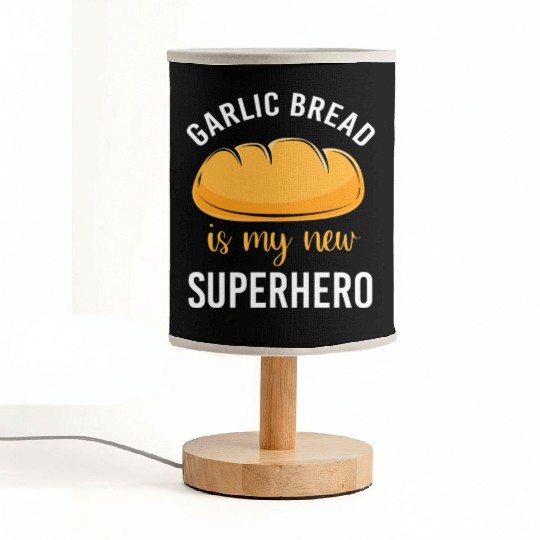 Bakery Baker Humor Food Lover Garlic Bread Fabric Lamps