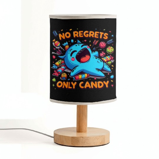 Disneyland No Regrets Only Candy Fabric Lamps