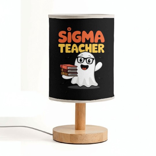 TEACHER SEIGMA HALLOWEEN PUMPKIN Fabric Lamps