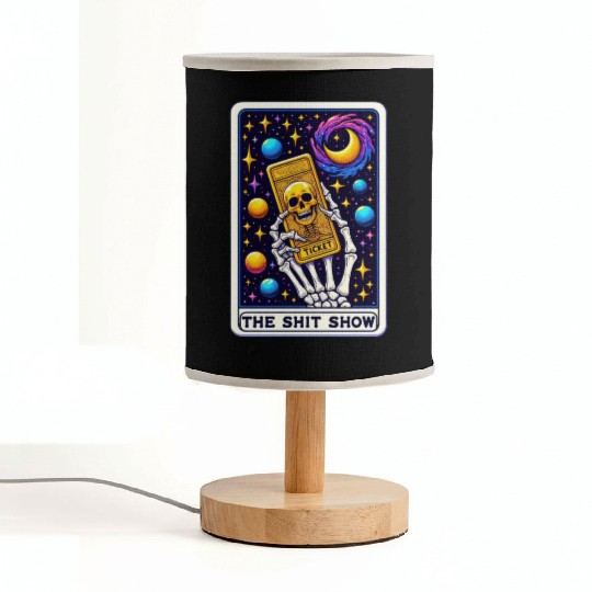 Tarot Card Collection - The Shit Show Fabric Lamps