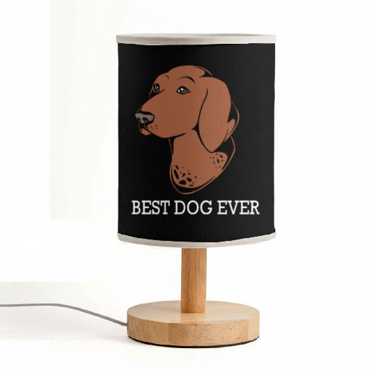 Best Dog Ever GSP Lover German Shorthaired Pointer Fabric Lamps