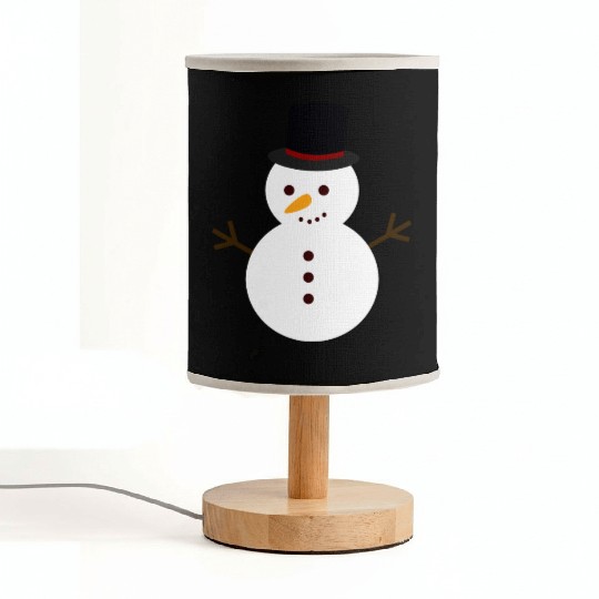 Snowman Fabric Lamps