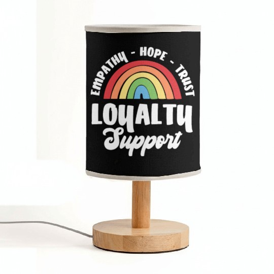 Empathy Hope Trust Loyalty Fabric Lamps