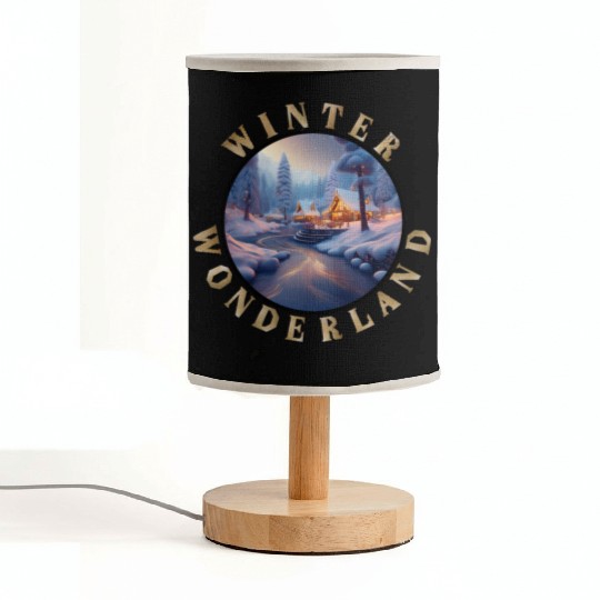 Winter Wonderland Fabric Lamps