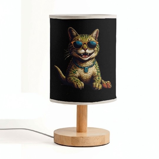 A Tail of Two Kitties Fabric Lamps