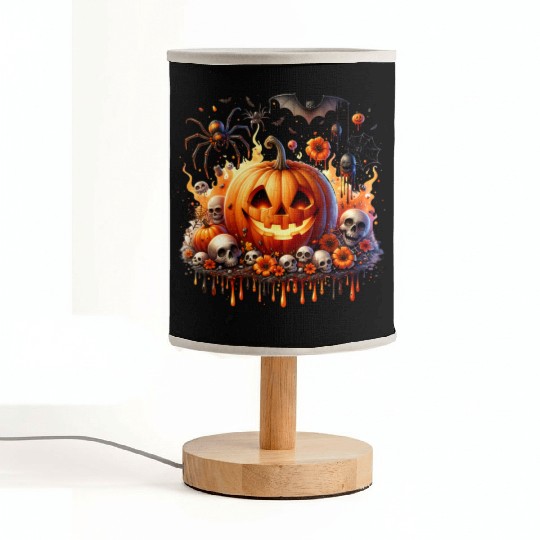 happy halloween Fabric Lamps