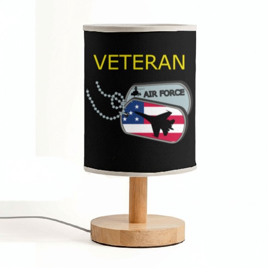 Veteran US Air Force Fabric Lamps