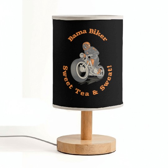 Bama Biker: Sweet Tea & Sweat! Albm Biking Fabric Lamps