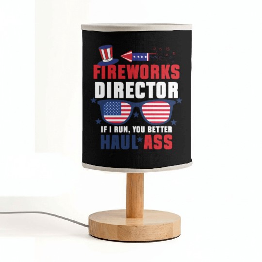 Fireworks Director 8 Fabric Lamps