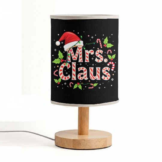 MRS CLAUS Fabric Lamps