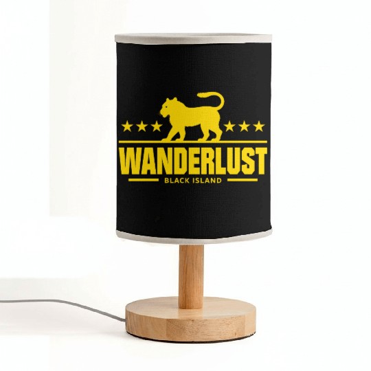 Wanderlust, Lion Fabric Lamps
