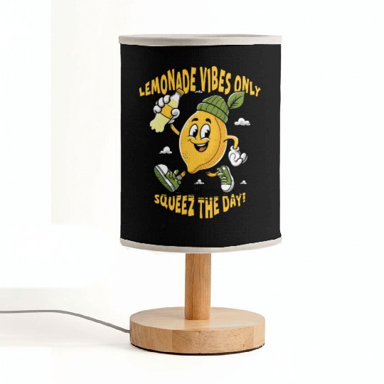 Lemonade Vibes Only Fabric Lamps