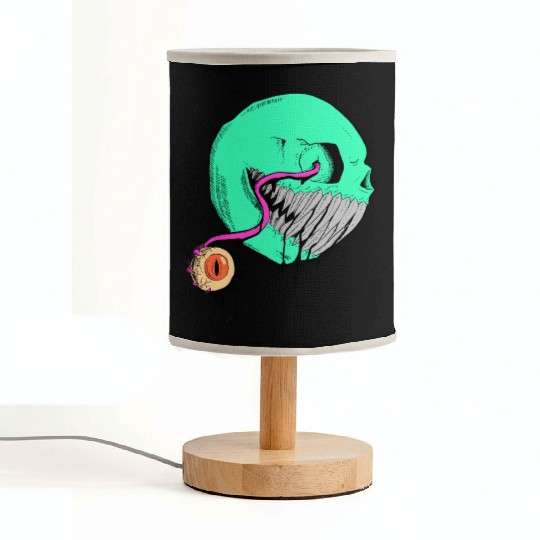 Cringe Zombie Pac Man Fabric Lamps