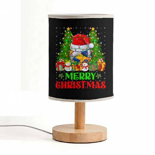 Volleyball Christmas Fabric Lamps