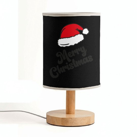 Merry Christmas Bonnet Festif Fabric Lamps
