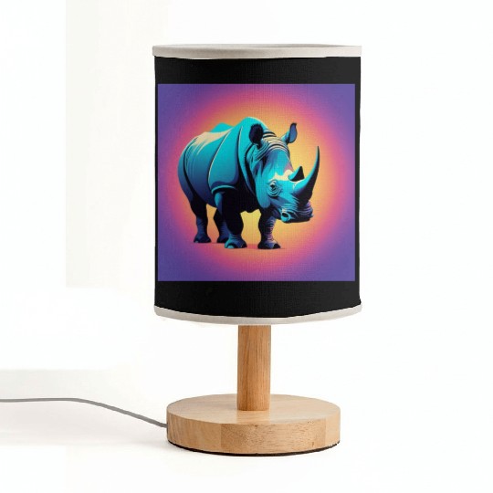 Rhinoceros - 03 Fabric Lamps