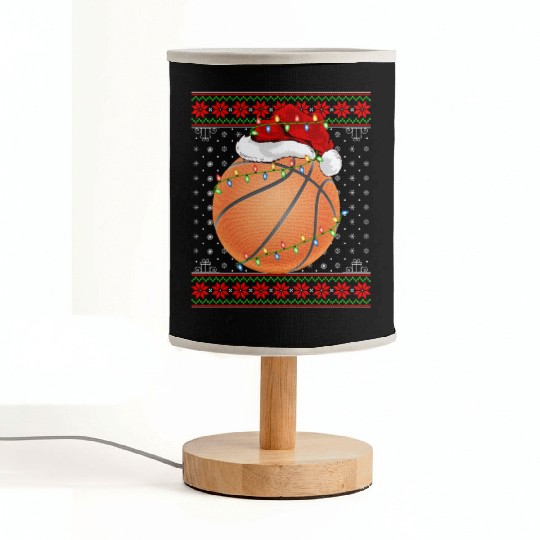 Basketball Player Christmas Fabric Lamps