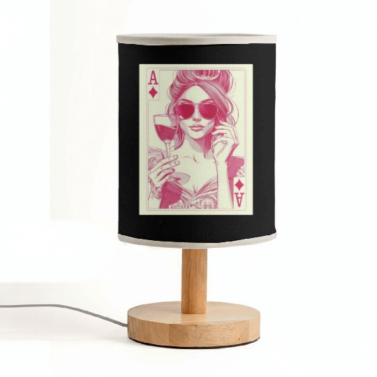 joker girl Fabric Lamps
