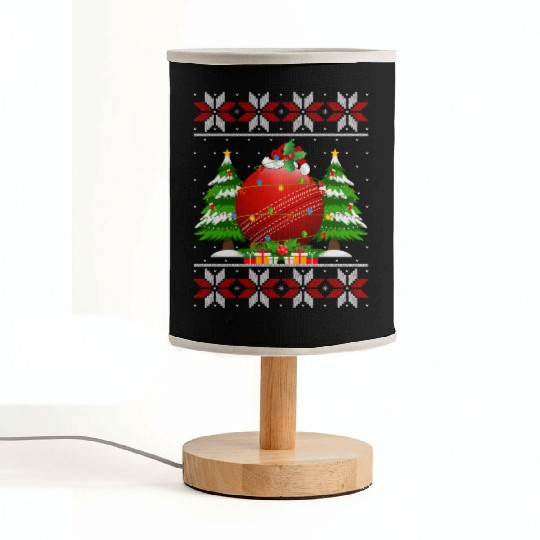 Cricket Ball Christmas Fabric Lamps