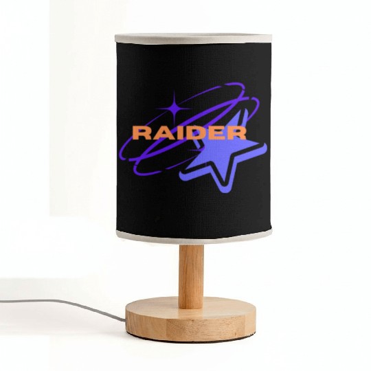 Raiders on the street Fabric Lamps
