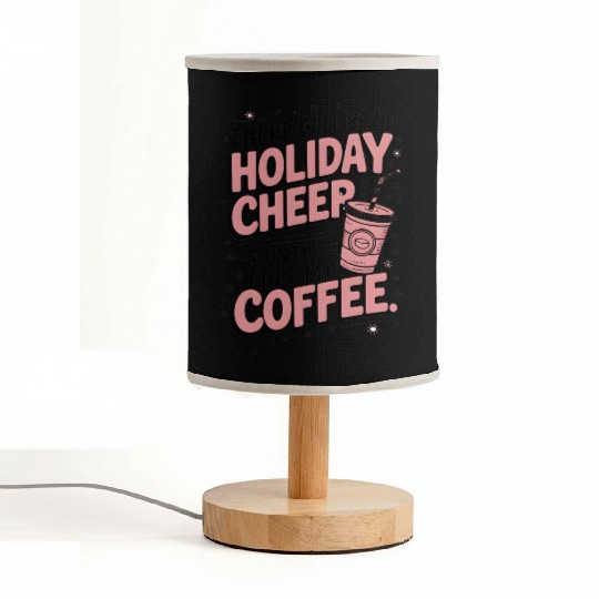 Hot Cocoa Christmas Fabric Lamps