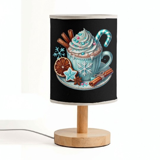 Christmas ice cream, Coquette Chistmas Fabric Lamps