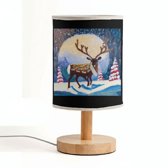 Christmas raider Fabric Lamps