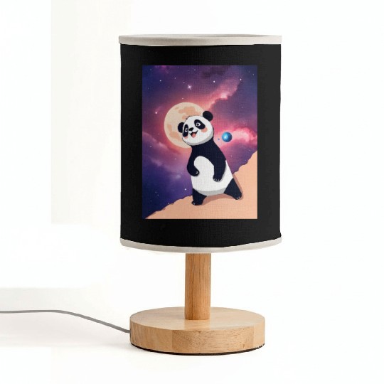 Luna the Galaxy Panda Fabric Lamps