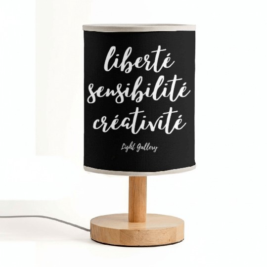 Liberty sensitivity creativity Fabric Lamps