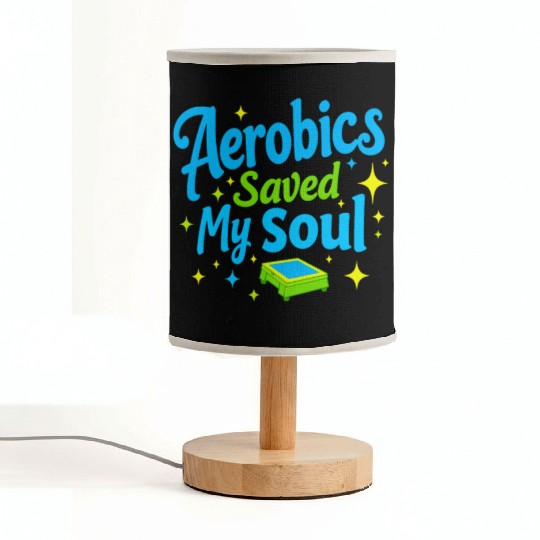 80s Fitness Enthusiast Retro Workout and Neon Fabric Lamps