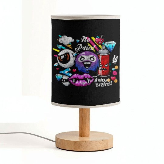 Sprayer Wall Streetwear Art Design Fabric Lamps