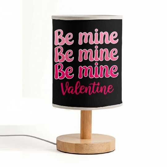 Be Mine Valentine Sublimation Fabric Lamps
