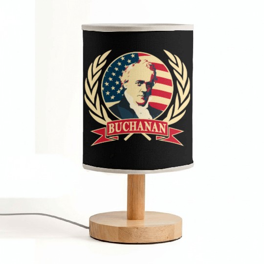 President James Buchanan Fabric Lamps