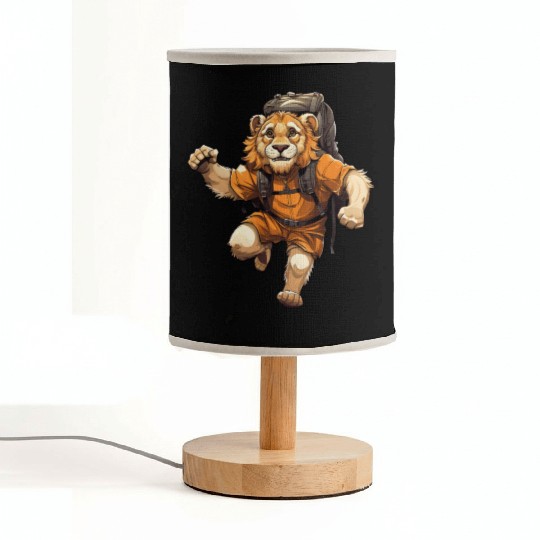 Lion Hiking / Mountaineering Lion Fabric Lamps