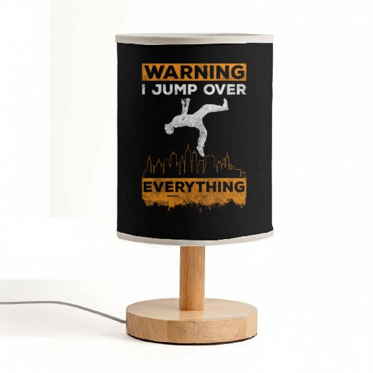 Freerunning Jumping Courageous Fast Fabric Lamps