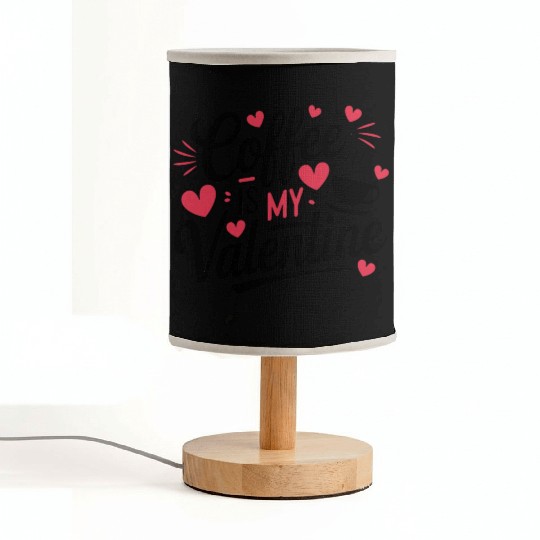 Valentine's Day Funny Gift Coffee Fabric Lamps