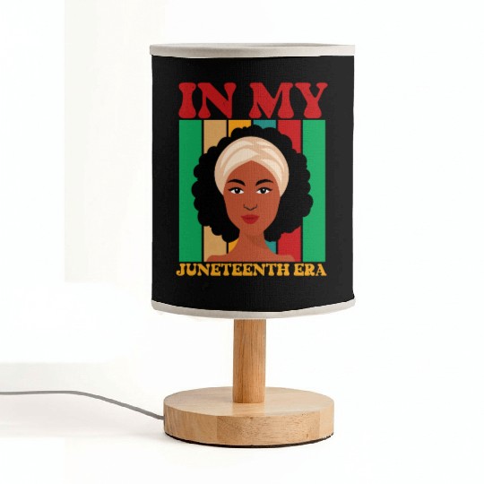 IN MY JUNETEENTH ERA Fabric Lamps