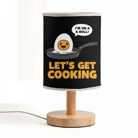 Lets Get Cooking Fabric Lamps