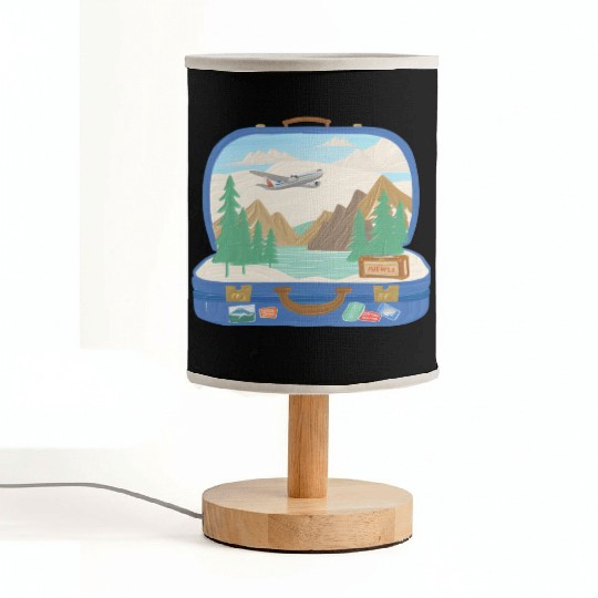Wanderlust Spirit - Embrace the Journey Fabric Lamps