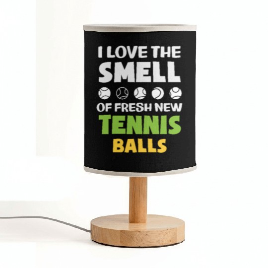 Love The Smell Of Fresh Tennis Balls Fabric Lamps