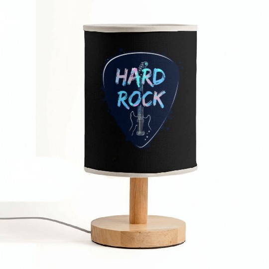 Hard Rock Guitar Pick Fabric Lamps