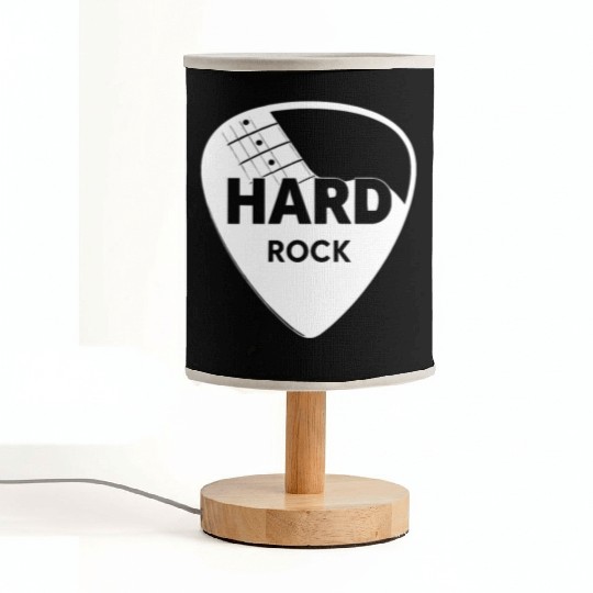 Hard Rock Guitar Pick Fabric Lamps