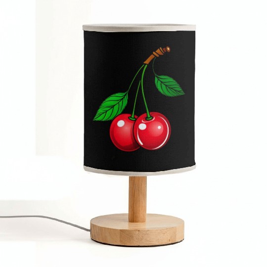 Cherry lover Fabric Lamps